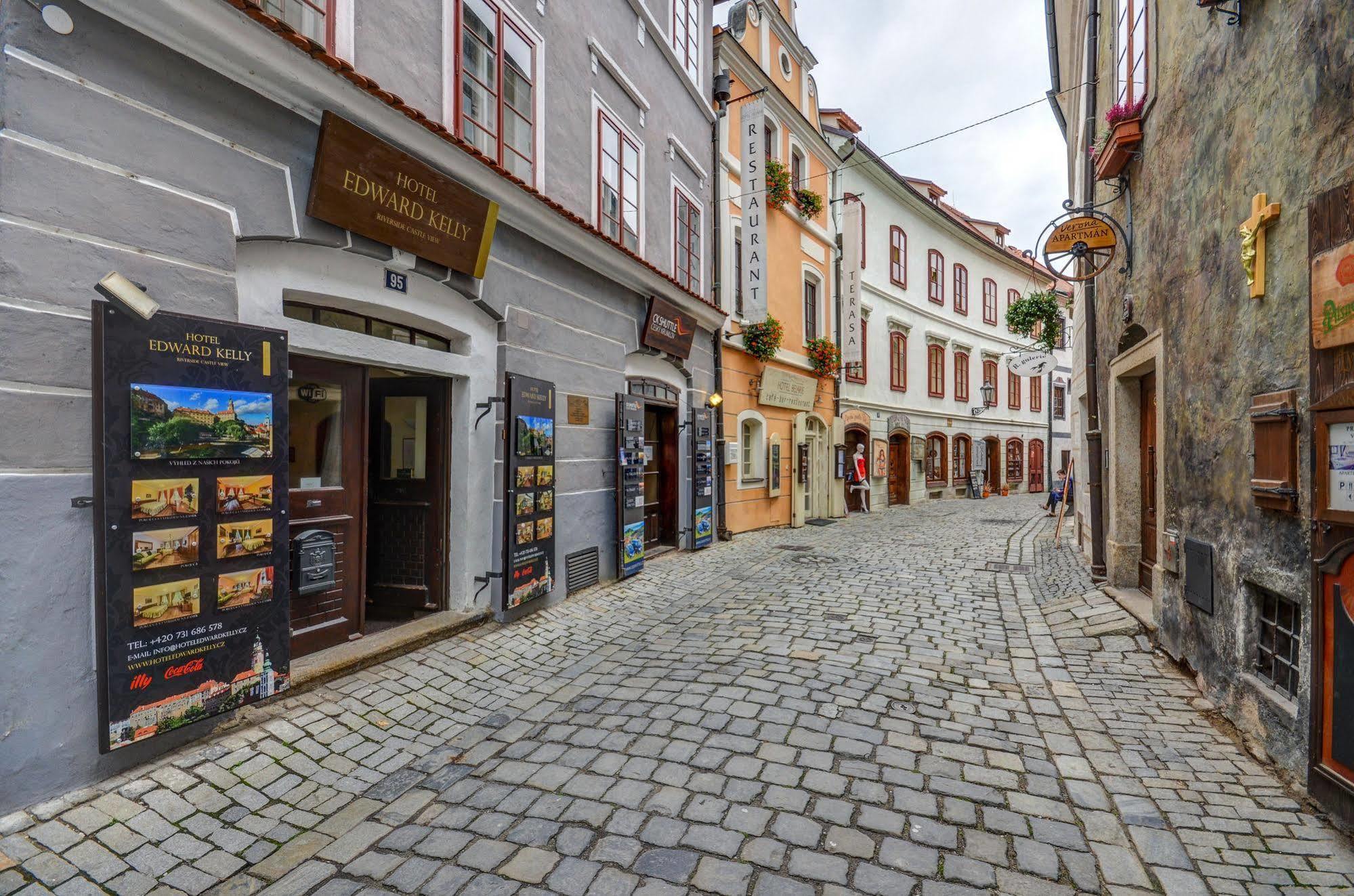 Český Krumlov Hotel Edward Kelly מראה חיצוני תמונה