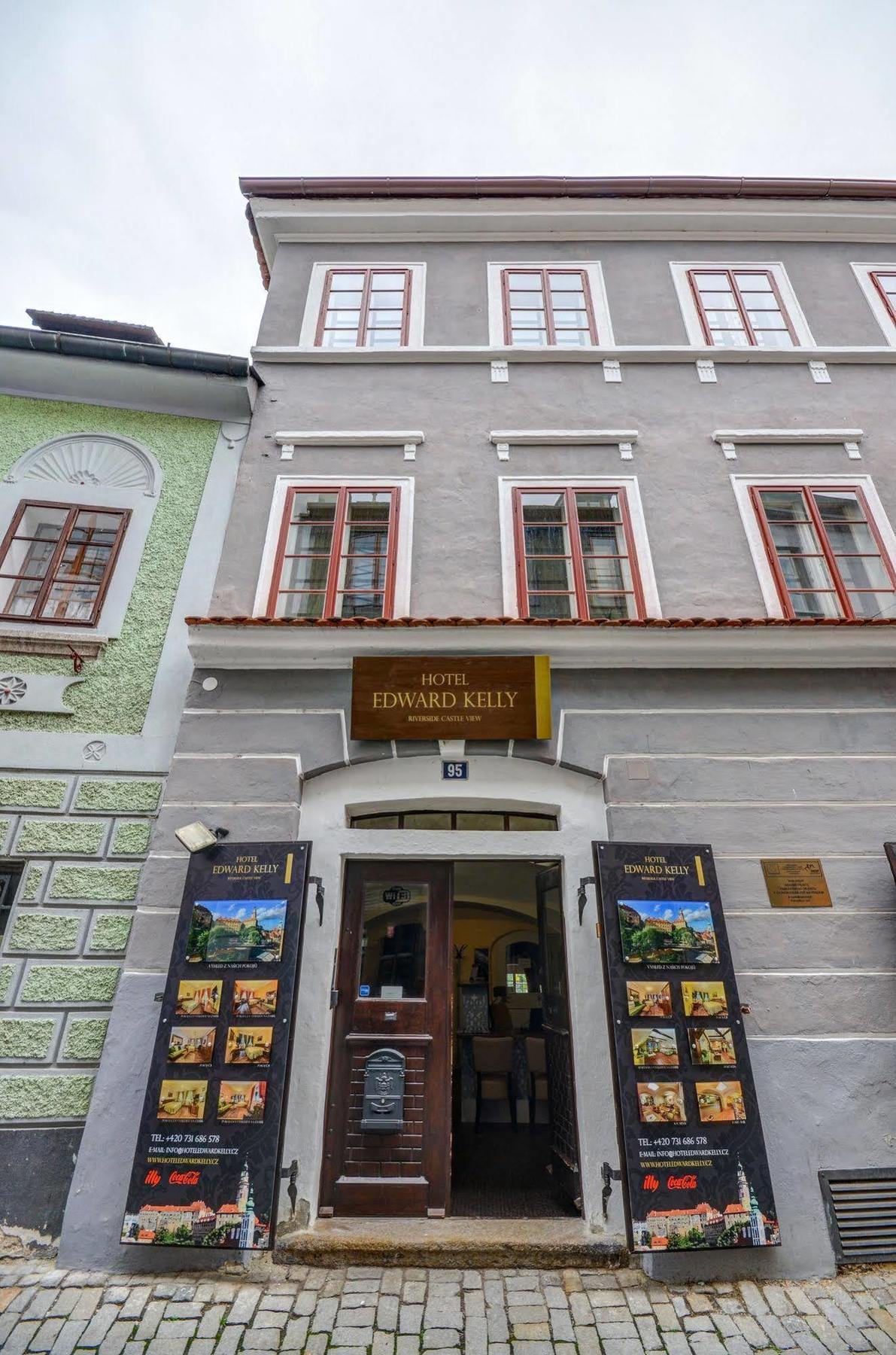 Český Krumlov Hotel Edward Kelly מראה חיצוני תמונה