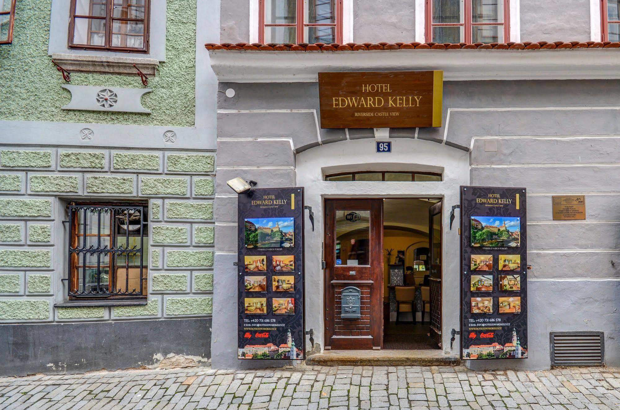 Český Krumlov Hotel Edward Kelly מראה חיצוני תמונה