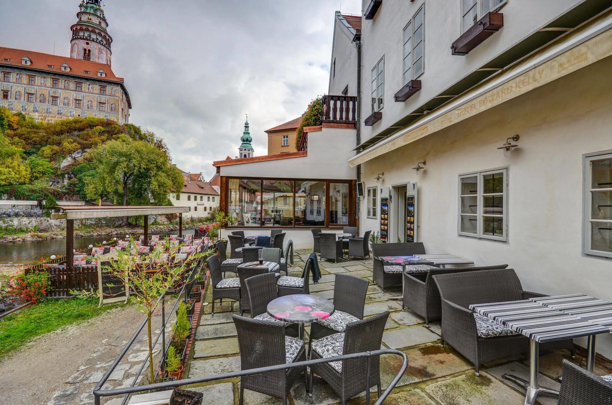 Český Krumlov Hotel Edward Kelly מראה חיצוני תמונה